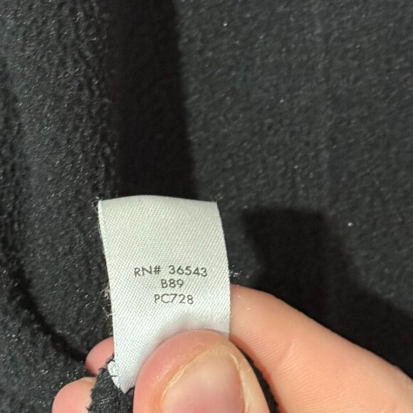 Calvin Klein Tech Fleece Men’s Fleece Jacket Black Size XL Full Zip - Picture 11 of 13